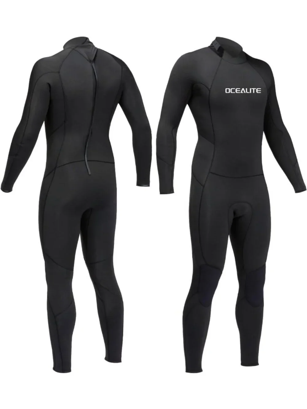 Premium Neoprene Full Wetsuits 5/4mm 4/3mm 3mm for Diving, Snorkeling, Surfing